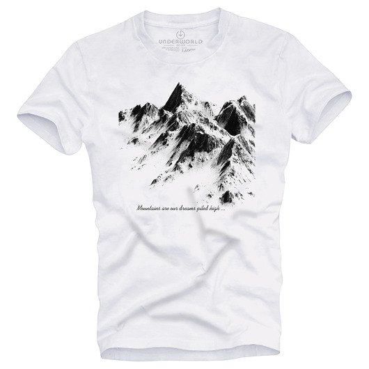 t-shirty męskie T-shirt męski UNDERWORLD Mountains