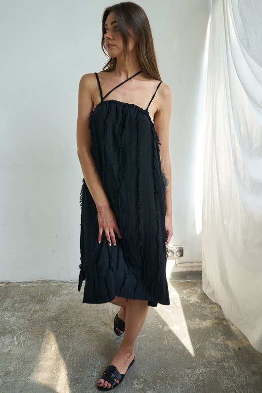 sukienki midi damskie Lexi dress black