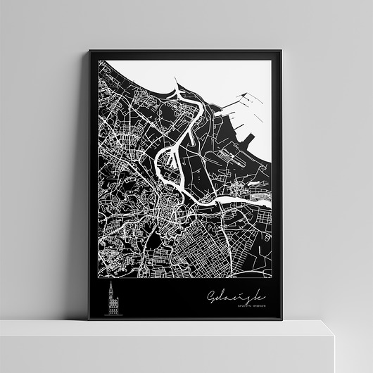 plakaty Plakat Miasto - Gdańsk