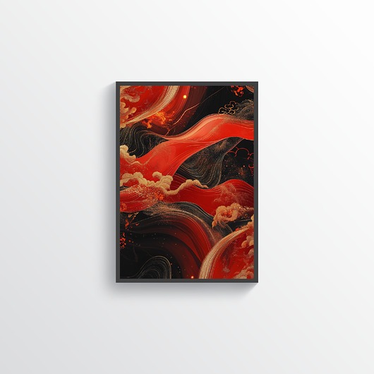plakaty Plakat  - Red dragon