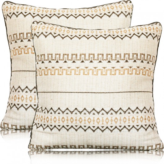 Etno White - 2 poduchy POSZTUCE
