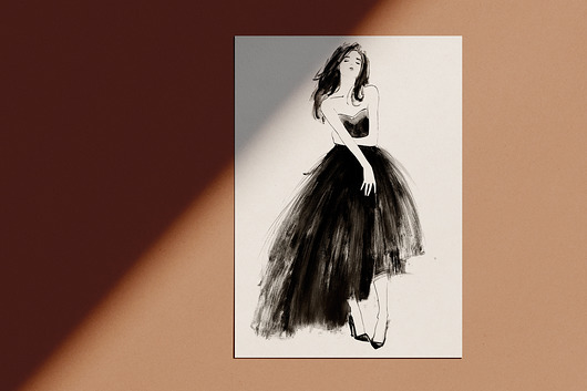 Elise print A3 Sylwia Debicka