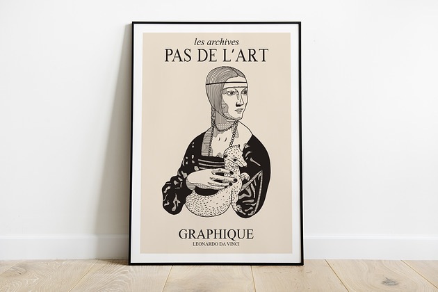 Leonardo da Vinci, inspiracja Pas De LArt