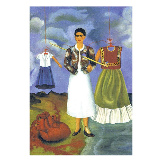 kartki okolicznościowe - wydruki Kartka Premium - Frida Kahlo "Memory, The Heart"