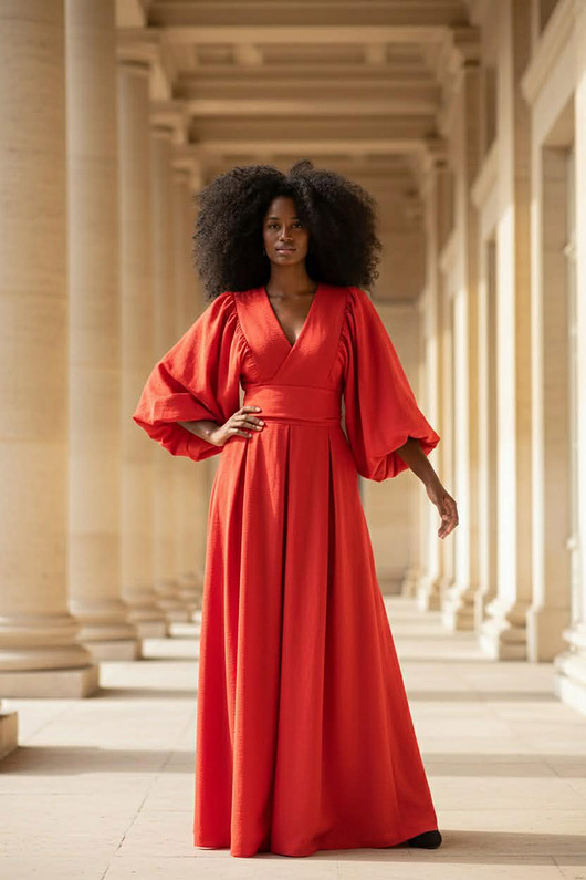 komplety damskie Komplet Santomo letni czerwony