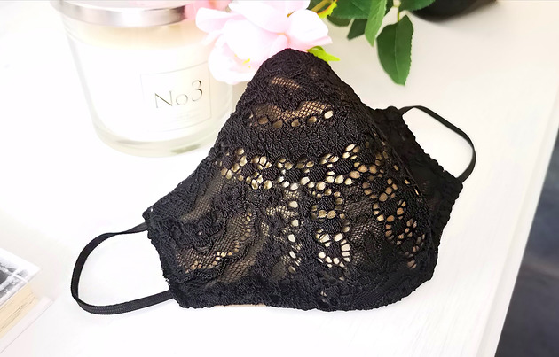 maseczki ochronne Koronkowa maseczka