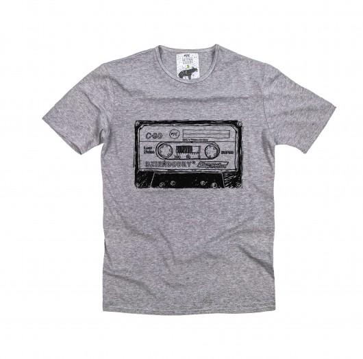 T-shirt męski 'kaseta' dziendobry