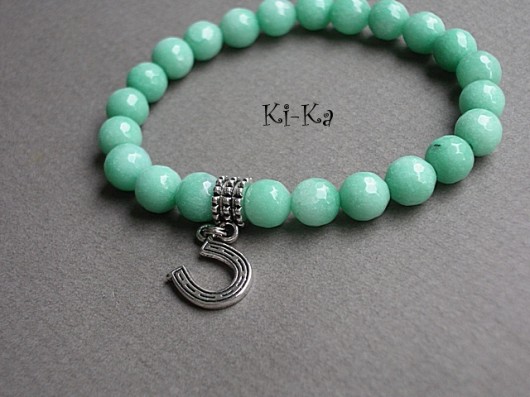 Pastel mint - bransoletka KiKa pracownia