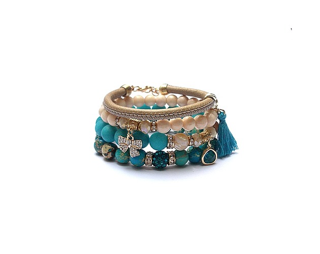 Turquoise and ivory /20-11-20/  - set KiKa pracownia