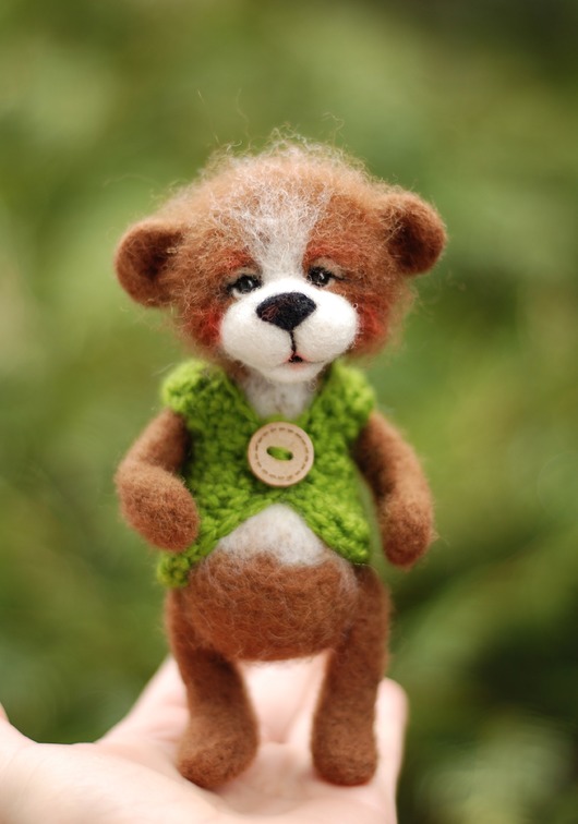Miś Karmel- Duży BoboLobo Handicraft