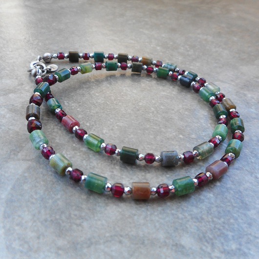 chokery W moim ogrodzie srebro 925