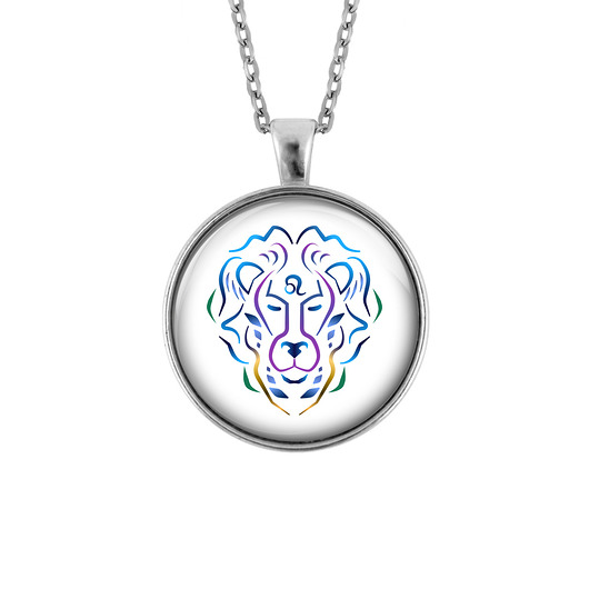 wisiory Kolekcja Starlight - Medalion Lew - duży