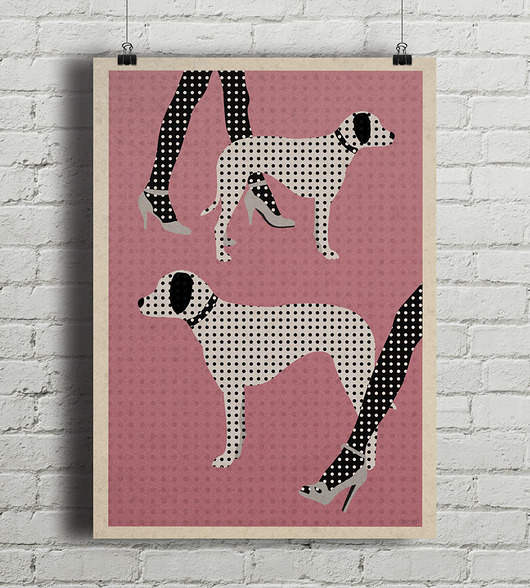 plakaty Dalmatyńczki - plakat fine art
