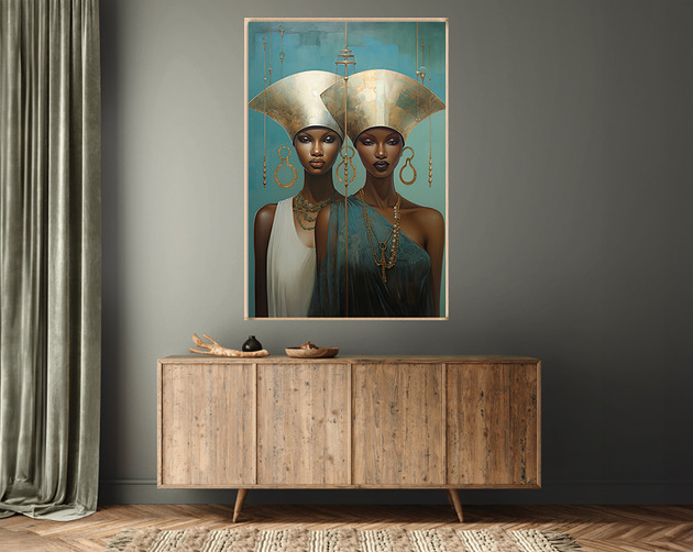 plakaty Oblicza Innych Wymiarów - Plakat - Druk - Abstrakcja, Surrealizm, Loft #17