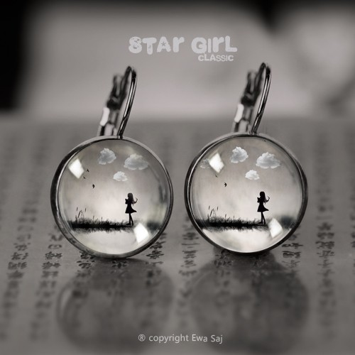 Star Girl Classic, Obłoki - dark silver Ewa Saj Fotografie