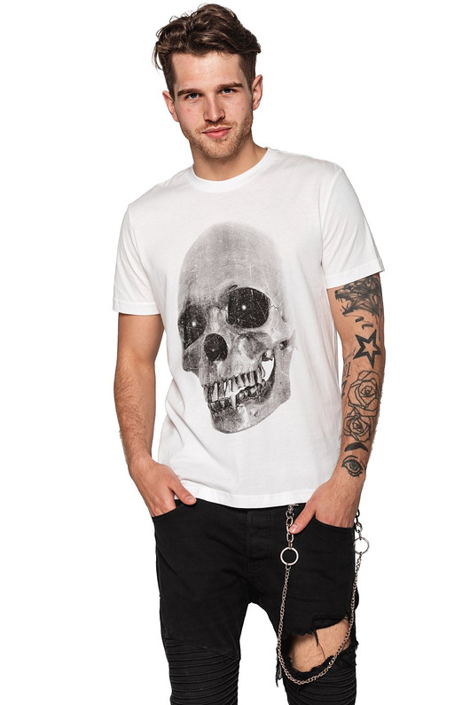 t-shirty męskie T-shirt męski UNDERWORLD Skull