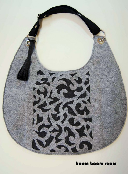 CITY GLAM FELT BAG  boom boom room