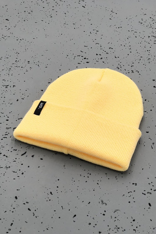 czapki damskie Czapka beanie bananowa