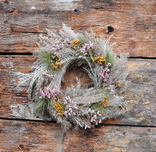 wianki Naturalny wianek boho