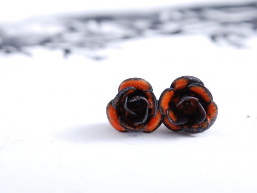 VINTAGE ROSIE - orange Dorota Oyrzanowska
