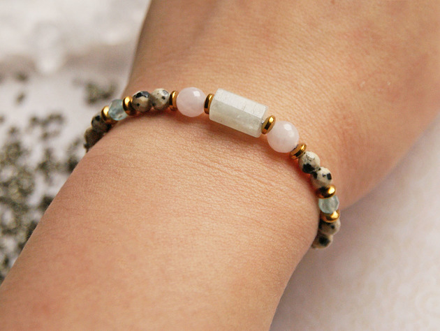 bransoletki z kamieni naturalnych WAGA - zodiac collection - NEW
