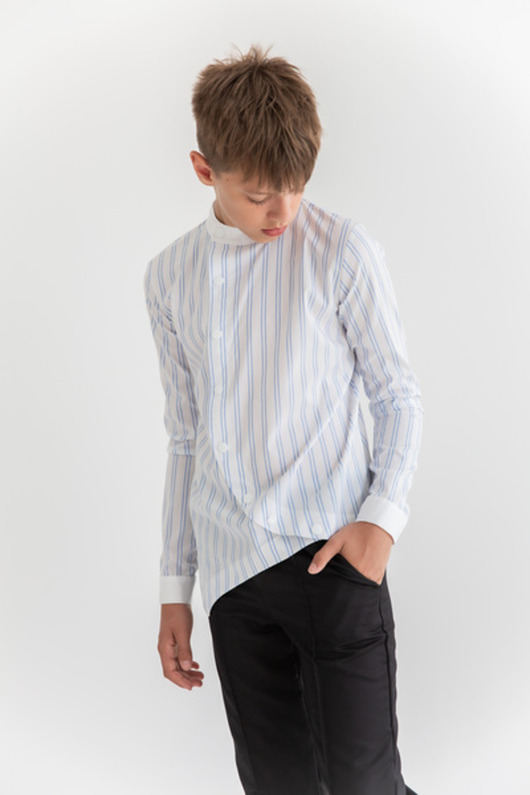 chłopiec - inne Striped shirt classy
