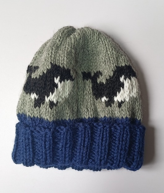 czapki damskie PROMOCJA jedna sztuka! czapka unisex ze 100% miękkiej wełny, orki