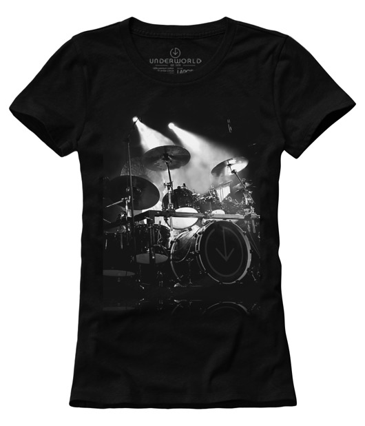 t-shirt damskie T-shirt damski UNDERWORLD Drums