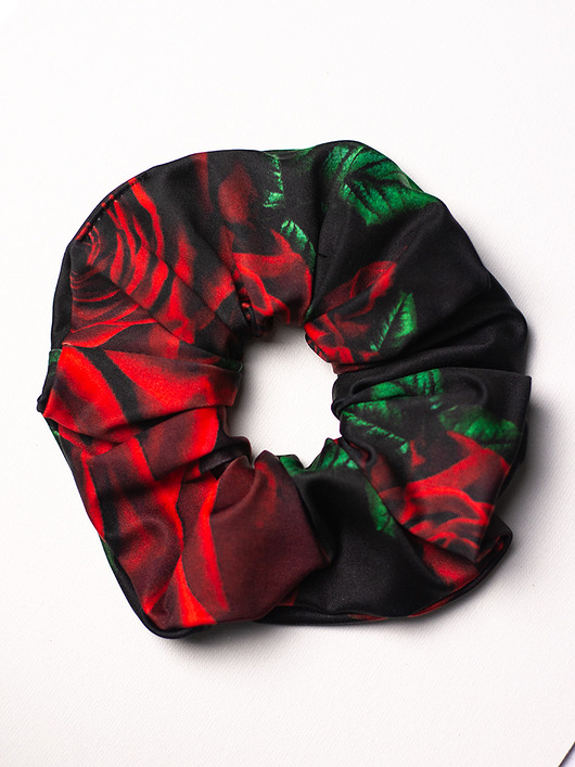 gumki do włosów Gumka scrunchie - Królowa Róża