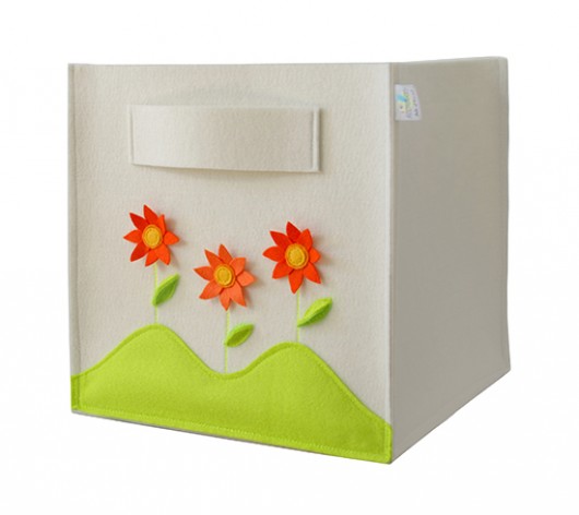 ACUMI-BOX biały z kwiatkami ACUMIBABY