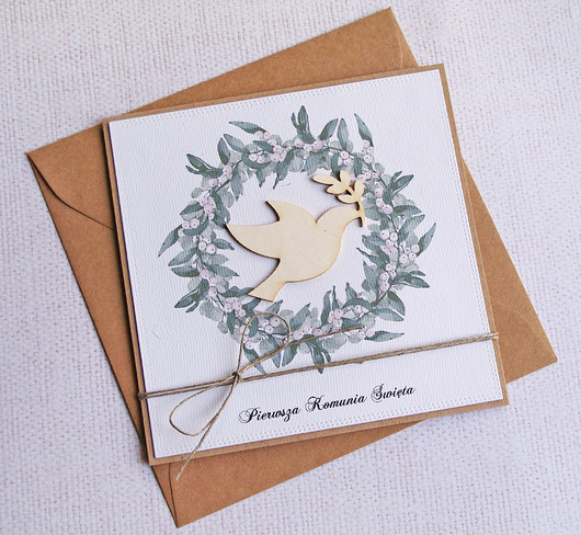 kartki na komunię Kartka z życzeniami : I Komunia Święta