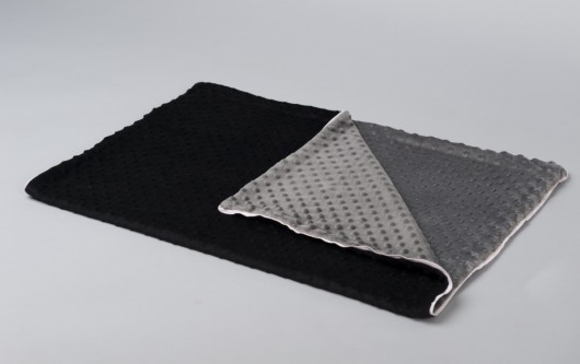 PROMOCJA - RABAT - 20% Koc Soft Gray & Black Popielewska STYLE
