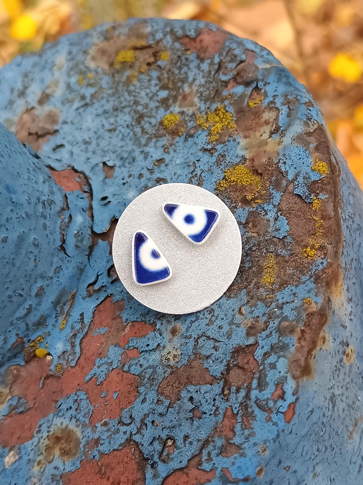 kolczyki ceramiczne Kolczyki ceramiczne Bolesławiec