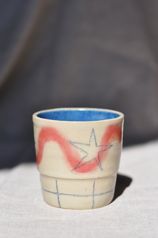 kubki Ceramiczna czarka/kubek bez ucha