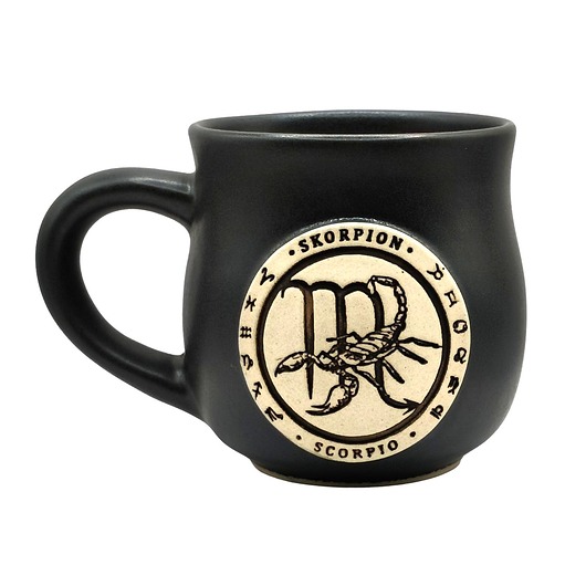 kubki Kubek Ceramiczny 300 ml ze Znakiem Zodiaku Skorpion 