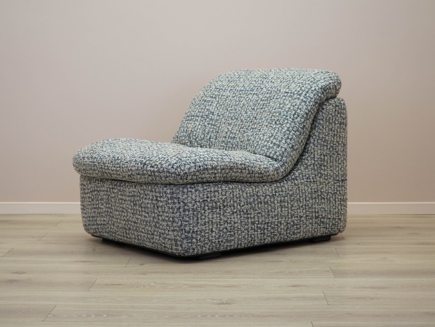 fotele Fotel wypoczynkowy, włoski design, lata 70, produkcja: Włochy