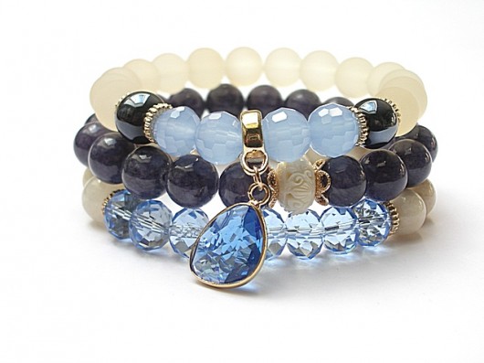 Denim and ecru  /08-2014/ - set KiKa pracownia
