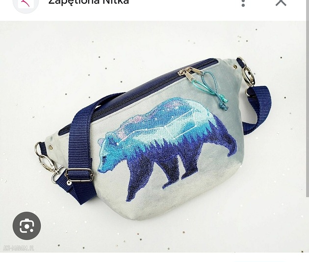 saszetka nerka Nerka xxl zamówienie specjalne niedźwiedź