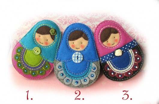 Broshka Matrioshka :) AylaArt