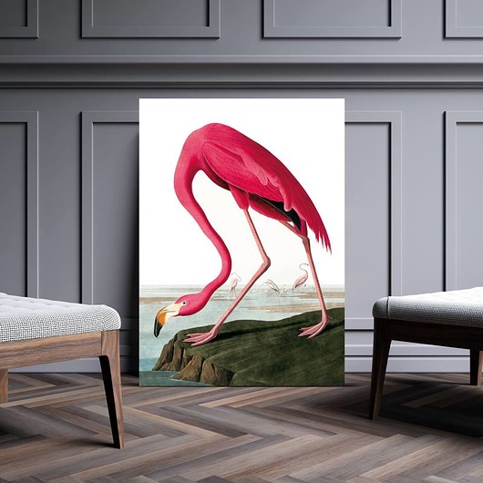 Flaming vintage 50x70 cm - plakat B2 HOG STUDIO