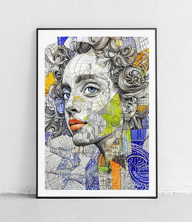 plakaty Plakat Kobieta jako sztuka