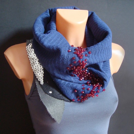 granat z burgundem  SundayRose