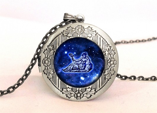 Medalion sekretnik Panna - znaki zodiaku EGGinEGG
