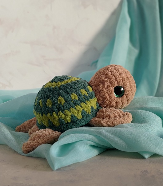 misie i maskotki Maskotka żółwik, Żółwik pluszowy, Zabawka na prezent