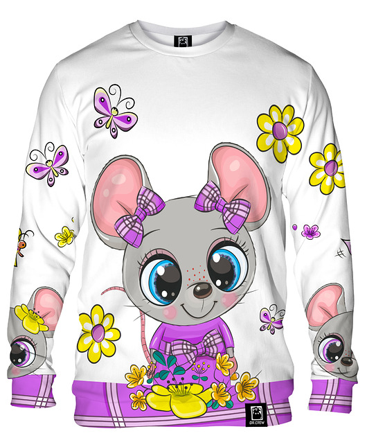 Bluza Bez Kaptura Damska DR.CROW Cute Mouse