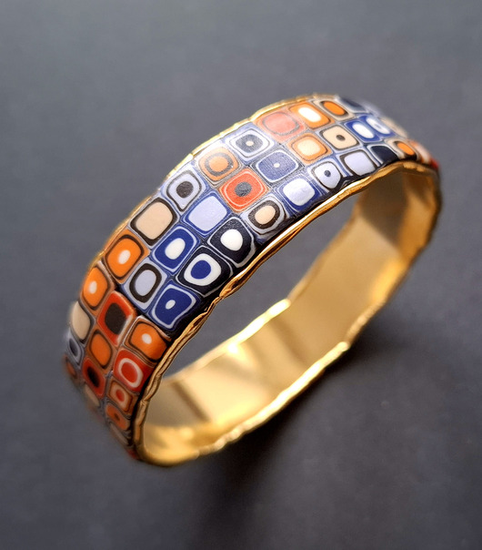 bransoletki - inne Bransoleta barwne odbicia no10