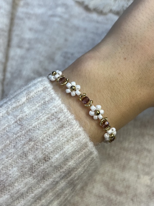 bransoletki ze szkła Bransoletka z koralików