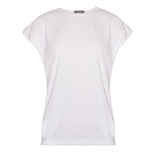 T-shirt Biały Oversize Insist