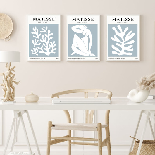 grafiki i ilustracje ZESTAW PLAKATÓW  Matisse cout out plakaty