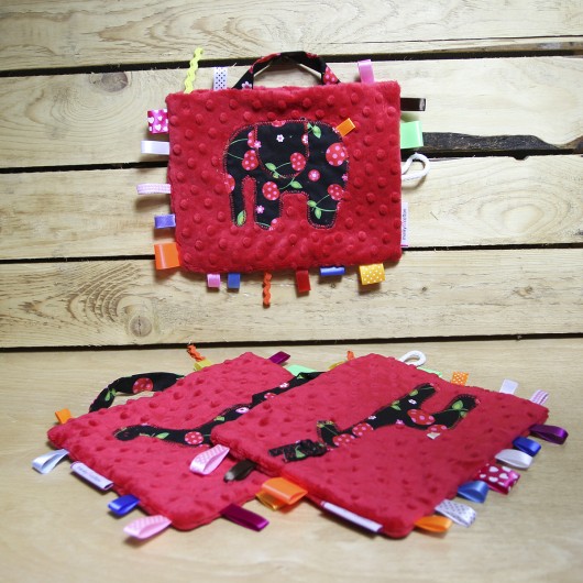 Przytulaczek - szeleścik. Minky and Cotton